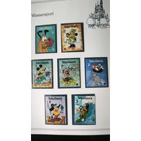 Коллекционный набор " Дисней на отдыхе - водный спорт"