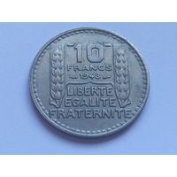 Франция 10 франков 1948 г.