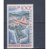 [1243] Мадагаскар 1962. Авиация.Самолет. MNH