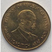 Кения 10 центов 1994 г. Редкая