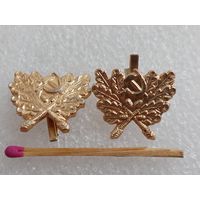 Эмблемы на петлицы. Лесник СССР