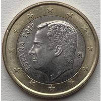 Испания 1 евро 2019 г.