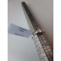 Kольцо с натуральным бриллиантом 0.8 карата ,5.8-5.9 mm диаметр камня отличные цвет-качество не ниже 4\4 14 каратное белое золото 585 ГОЛОГРАФИЧЕСКИЙ НОМЕРНОЙ СЕРТИФИКАТ ПРОБИРНОЙ ИНСПЕКЦИИ ЛАТВИИ