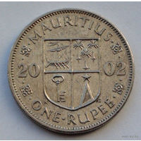 Маврикий 1 рупия, 2002