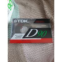Кассета TDK D90.