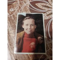 Календарик,артисты,Савинова,1976