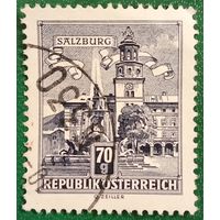 Австрия 1962. Фонтан резиденции в Зальцбурге