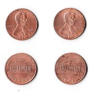 1 цент США 2002  года