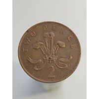2 пенса Великобритания 1986 года  лот 45