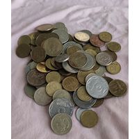 Лот из 100а монет (ссср, рф, польша , украина)