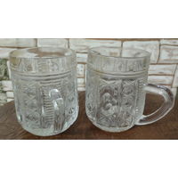 Бокалы. 0,1л. ссср. хрусталь, 2 шт