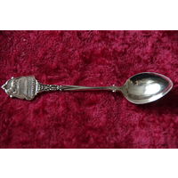 Ложка с серебрением сувенирная коллекционная  В16