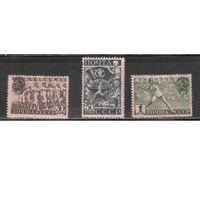 СССР-1940, (Заг.649-652)  *(без клея)  ,  Спорт, ГТО