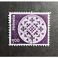 Марка Швейцария 1974 год Стандартный выпуск