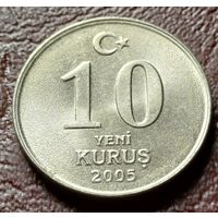 Турция 10 новых курушей, 2005     ( 1-7-1 )