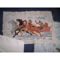 Вышиванка,рушник,из бабушкиного сундука 50-е г.СССР.