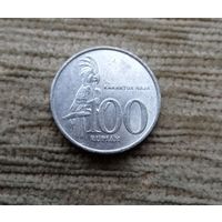 Werty71 Индонезия 100 рупий 2003 черный пальмовый какаду