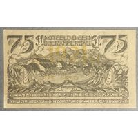 Нотгельд 75 пфеннигов 1921 год. Бавария. Веймарская республика