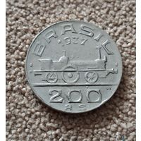 Бразилия 200 реалов, 1937
