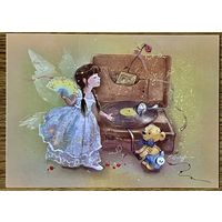 Открытка чистая 10х15 см. Художница Екатерина Бабок