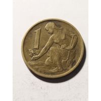 Чехословакия 1 крона 1962