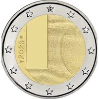 Финляндия 2 евро 2025 Дипломатия и внешняя политика из ролла