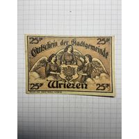 Нотгельд 25 пфеннигов Германия -3012