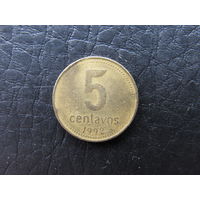 Аргентина. 5 сентаво. 1992. С 20 копеек. Распродажа коллекции. Смотрите другие лоты.