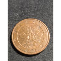 Германия 5 евроцентов 2005 D