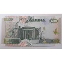 Замбия, 20 квач 1992 г. Серия A/D. UNC.