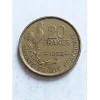 Франция 20 франков 1953