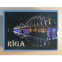 Латвия, города на спичечных коробках, Рига, 7 х 5 х 2 см, спички