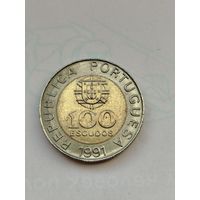 100 эскудо Португалия.