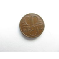 Польша 1 грош 1937   ( В ОЧЕНЬ в хорошем состоянии  )