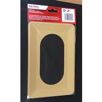 Защита стены под выключатели двойная бежевая, Польша, 4 штуки с 1 руб