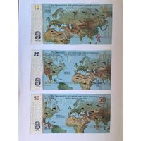 Земля Королевы Мод (Антарктида) - набор банкнот