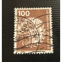 Марка ФРГ 1980 г - техника