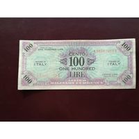 Италия  100 лир 1943