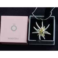 Серебряная цепочка с подвеской, 9,91 г, серебро 925 пробы, 48 см.