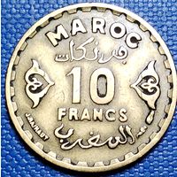 Марокко 10 франков 1952 г.