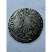 С 1 рубля! 3 гроша(трояк)1582 Стефан Баторий  Литуания распродажа коллекции!