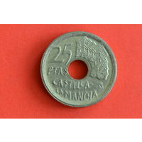 Испания 25 песет 1996 с 1 руб