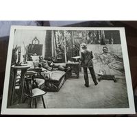 Пенаты Шаляпин позирует Репину