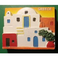 Магнитик на холодильник. Греция