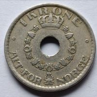 Норвегия. 1 крона 1925 года.