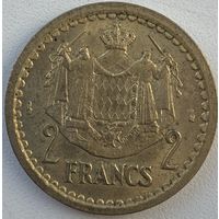 Монако 2 франка 1945 г.