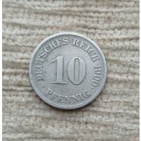 Werty71 Германия 10 пфеннигов 1900 J