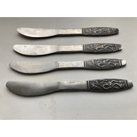 Нож десертный. Ну, погоди! СССР. Нержавейка. Клеймо. Нытвенский МЗ