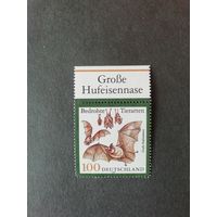 Германия. Марка за 1999 год "Большая подковообразная летучая мышь" (чистая**) Mi.2086  каталог 1.20 евро