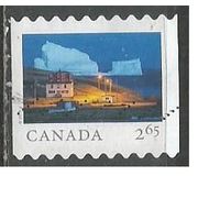 Канада. Ночной пейзаж. 2019г. Mi#3232.